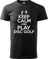 Koszulka męska keep calm and play disc golf (1).jpg