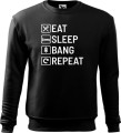 Bluza męska z nadrukiem Eat Sleep Bang Repeat 02 AlleKoszulki (9).jpg