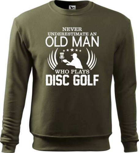 Bluza męska z nadrukiem Old Man Disc Golf AlleKoszulki (2).jpg