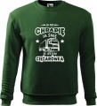 Bluza dla kierowcy ciężarówki z nadrukiem Ja nie chrapię ja śnię że jestem ciężarówką kolor zielony