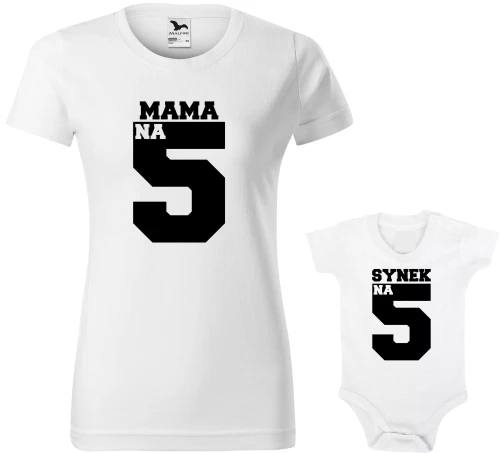 Zestaw Dzień Mamy - Mama Synek na 5 AlleKoszulki (1).webp