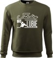 Bluza męska z nadrukiem Jeżdżę bo Lubię AlleKoszulki (4).jpg