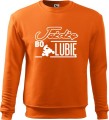 Bluza męska z nadrukiem Jeżdżę bo Lubię AlleKoszulki (8).jpg
