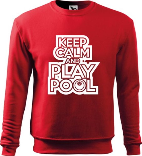 Bluza męska Keep Calm and play pool AlleKoszulki (5).jpg