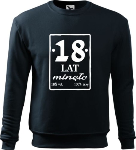 Bluza męska urodzinowa 18 lat minęło AlleKoszulki (2).jpg
