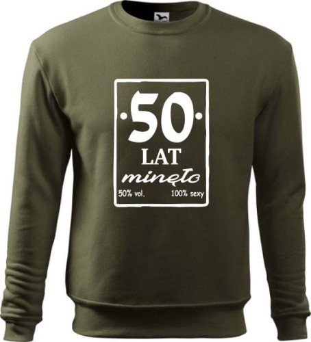 Bluza męska z urodzinowym nadrukiem 50 lat minęło AlleKoszulki (5).jpg