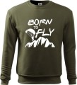 Bluza męska z nadrukiem Born To Fly Paralotnia AlleKoszulki (2).jpg