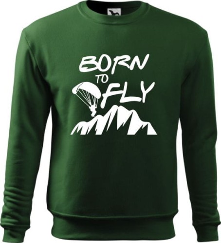 Bluza męska z nadrukiem Born To Fly Paralotnia AlleKoszulki (3).jpg