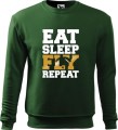Bluza męska z nadrukiem Eat Sleep Fly Repeat Paralotnia AlleKoszulki (3).jpg