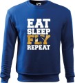 Bluza męska z nadrukiem Eat Sleep Fly Repeat Paralotnia AlleKoszulki (4).jpg