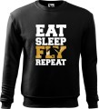 Bluza męska z nadrukiem Eat Sleep Fly Repeat Paralotnia AlleKoszulki (9).jpg