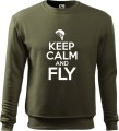 Bluza męska z nadrukiem Keep Calm and Fly AlleKosuzlki (2).jpg