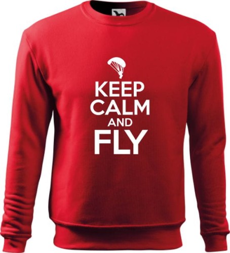 Bluza męska z nadrukiem Keep Calm and Fly AlleKosuzlki (5).jpg