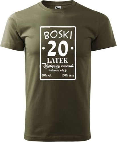 Koszulka męska Boski 20 latek Najlepszy Rocznik AlleKoszulki (2).jpg