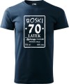 Koszulka męska Boski 70 latek najlepszy rocznik Urodziny AlleKoszulki (2).jpg