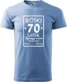 Koszulka męska Boski 70 latek najlepszy rocznik Urodziny AlleKoszulki (7).jpg
