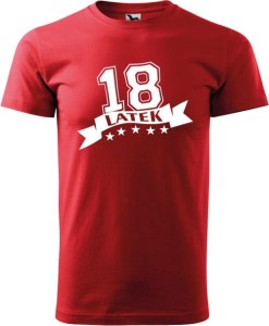 Koszulka męska "18 latek"