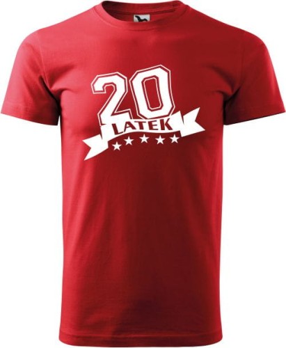 Koszulka męska z nadrukiem Boski 20 -latek AlleKoszulki (4).jpg