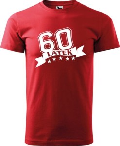 Koszulka męska "60 latek"