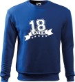 Bluza męska z nadrukiem Boski 18 latek AlleKoszulki (4).jpg