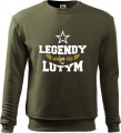 Męska bluza z nadrukiem Legendy rodzą się w Lutym AlleKoszulki (2).jpg