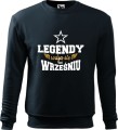 Męska bluza z nadrukiem Legendy rodzą się we Wrześniu AlleKoszulki (1).jpg