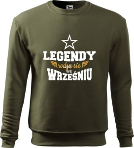 Bluza męska "Legendy rodzą się we Wrześniu"