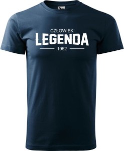 Koszulka Męska Człowiek Legenda 1952