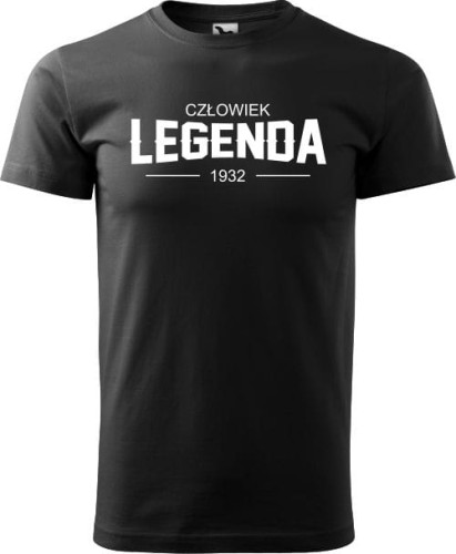 Koszulka męska urodziny nadruk Człowiek Legenda 1932 AlleKoszulki (2).jpg