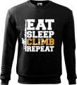 Bluza męska z nadrukiem Eat Sleep Climb Repeat AlleKoszulki (1).jpg