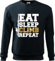 Bluza męska z nadrukiem Eat Sleep Climb Repeat AlleKoszulki (2).jpg