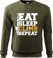 Bluza męska z nadrukiem Eat Sleep Climb Repeat AlleKoszulki (3).jpg