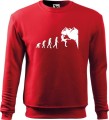Bluza męska z nadrukiem Ewolucja wspinaczka AlleKoszulki (5).jpg