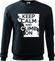 Bluza męska nadruk wspinaczka Keep Calm And Climb On AlleKoszulki (1).jpg