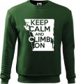 Bluza męska nadruk wspinaczka Keep Calm And Climb On AlleKoszulki (3).jpg