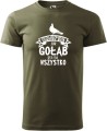 Koszulka dla Emeryta Emeryt jak gołąb kolor militarny