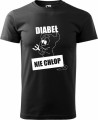 Koszulka na dzień chłopaka Diabeł nie chłop kolor czarny.jpg