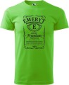 Koszulka dla emeryta Premium kolor green apple