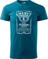 Koszulka dla emeryta Premium kolor petrol blue