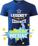 Koszulki z miesiącem urodzenia Legendy