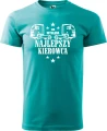 Koszulka dla kierowcy tira Tak wygląda najlepszy kierowca na świecie kolor szmaragdowy