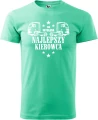 Koszulka dla kierowcy tira Tak wygląda najlepszy kierowca na świecie kolor miętowy