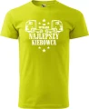 Koszulka dla kierowcy tira Tak wygląda najlepszy kierowca na świecie kolor limonka