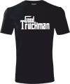 Koszulka dla kierowcy ciężarówki Good Truckman kolor czarny