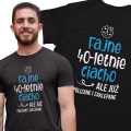 Koszulka na 40 urodziny z nadrukiem Fajne 40 letnie ciacho ale już polizane i zaklepane
