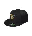 Czapka Górnik Wałbrzych prosty daszek unisex kolor czarny 01
