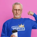 Koszulka dla dziadka z nadrukiem Super Dziadek Korona prezent