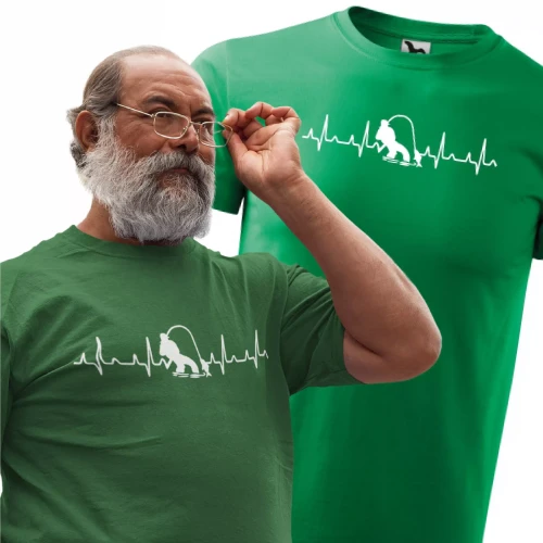 EKG wędkarz na modelu