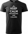 Keep Calm mountains are calling męska koszulka w góry prezent Aradena czarna.jpg