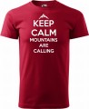 Keep Calm mountains are calling męska koszulka w góry prezent Aradenai marlboro.jpg